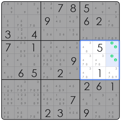 swordfish technique sudoku
